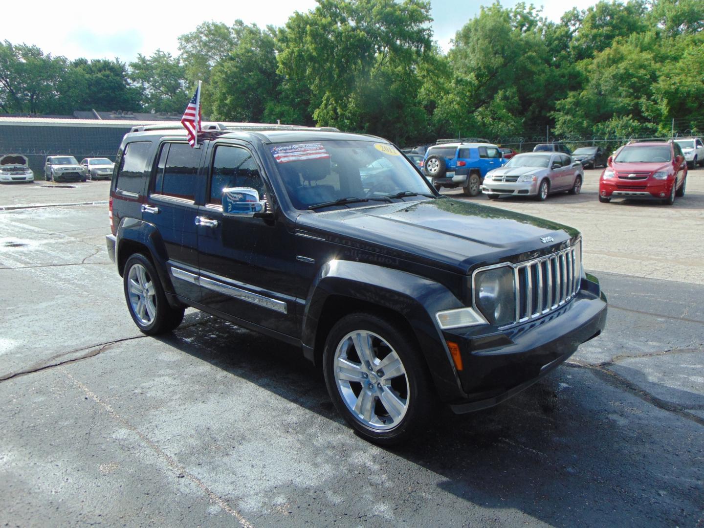 2012 Black Jeep Liberty (1C4PJMFK2CW) , located at 2105 Dixie Hwy, Louisville, KY, 40210, (502) 772-3333, 38.220932, -85.795441 - Photo#3